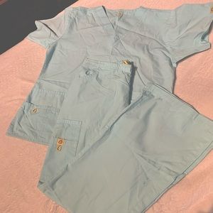 Wonderwink scrub set classic fit